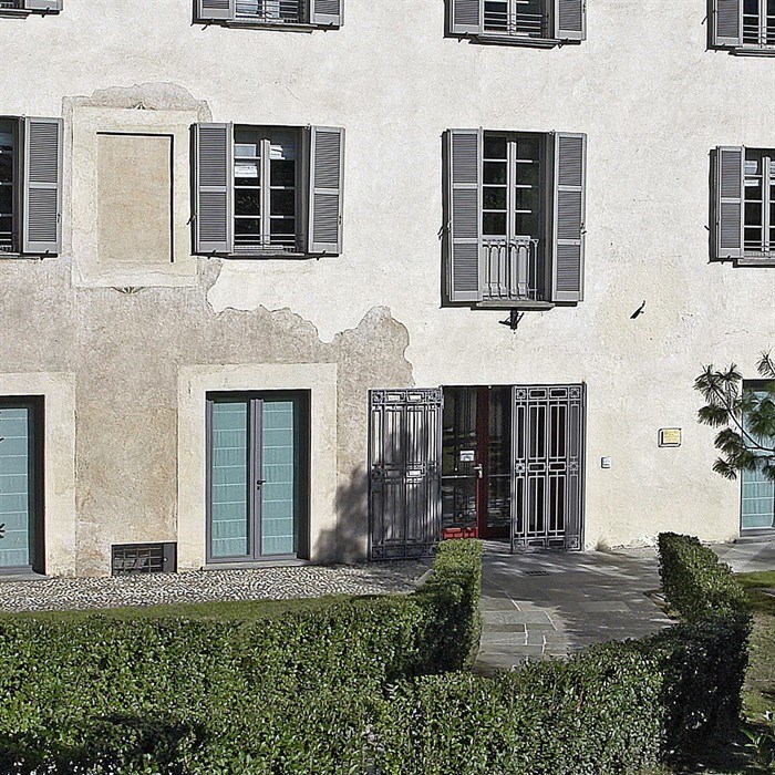 Palazzo Rajna-Sertoli-Guicciardi - Facciata sud e giardino